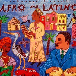 afro latino various artists 1998 cd - africacongo  3rd world south america cuba